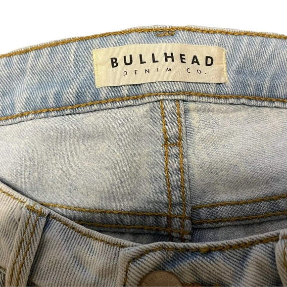 Bullhead Lightly Distressed Rolled Girlfriend Jeans Sz 29 - Picture 2 of 7